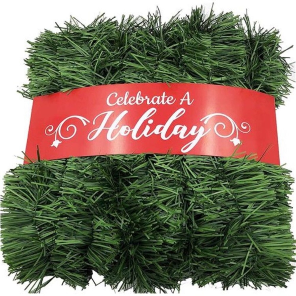 50 Foot Garland | Christmas Garland for Christmas Decorations Indoor or Outdoor